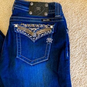 Miss Me -dark denim bootcut jeans